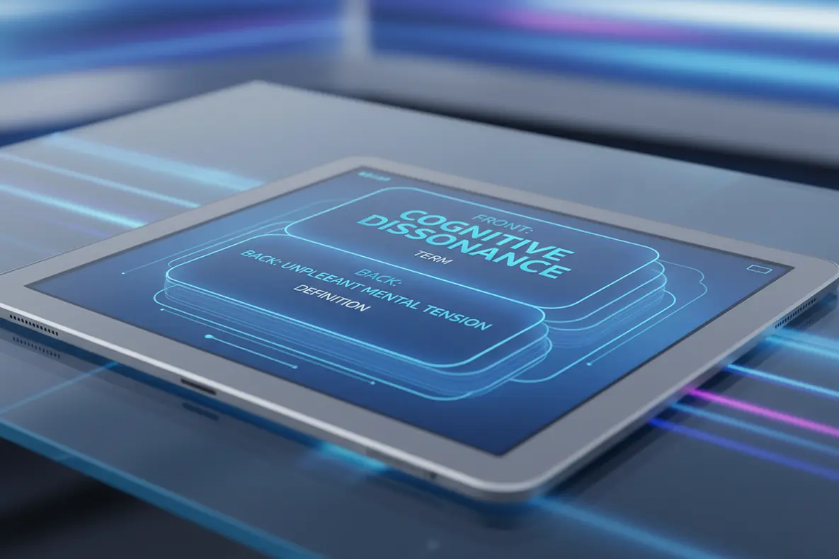 AI flashcard maker generating study flashcards from class notes for exam preparation