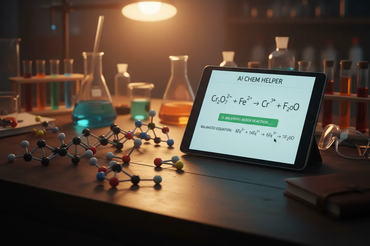 Chemistry homework help with balanced reaction equations and mole calculations