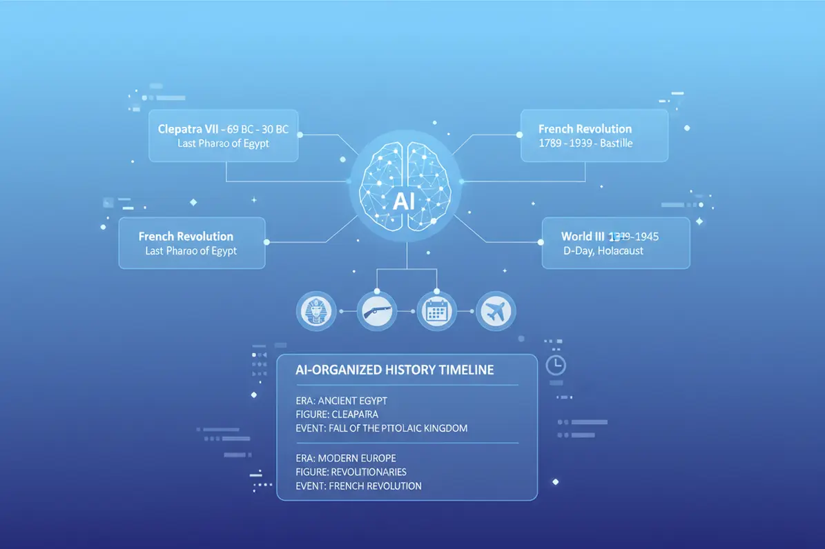 History answers AI providing detailed analysis with cause and effect reasoning